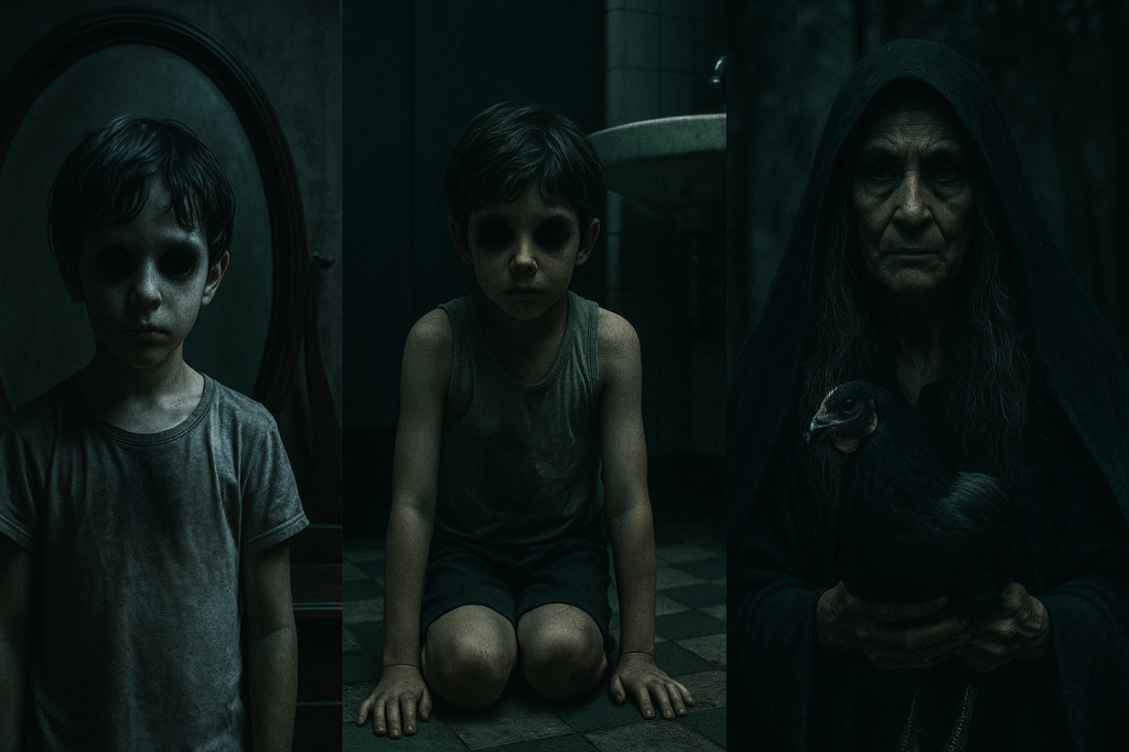 Relatos de terror reales sobre niños fantasmas, brujería en pueblos de México, apariciones espeluznantes y espejos malditos. Este video presenta historias aterradoras narradas con suspenso y realismo. Prepárate para escuchar relatos paranormales que te dejarán sin aliento. Historias reales que no podrás olvidar.