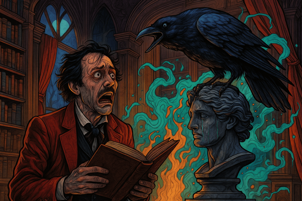 El cuervo Edgar Allan Poe
