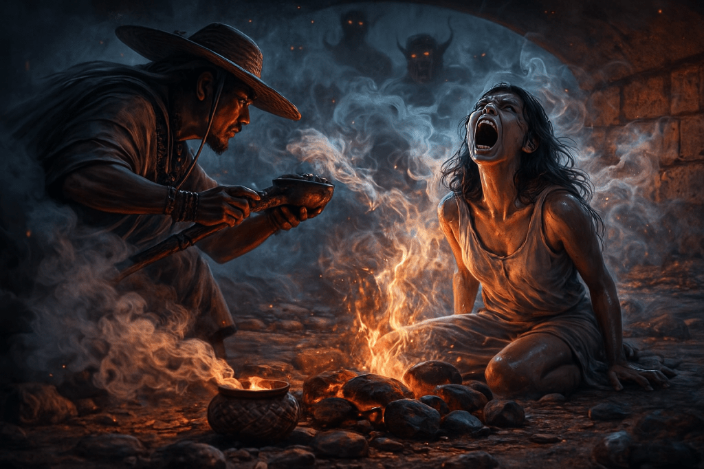 POSESIÓN DEMONIACA en TEMAZCAL 😱 Historias de Terror EXORCISMO y&nbsp;BRUJERÍA